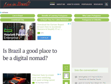 Tablet Screenshot of liveinbrazil.org